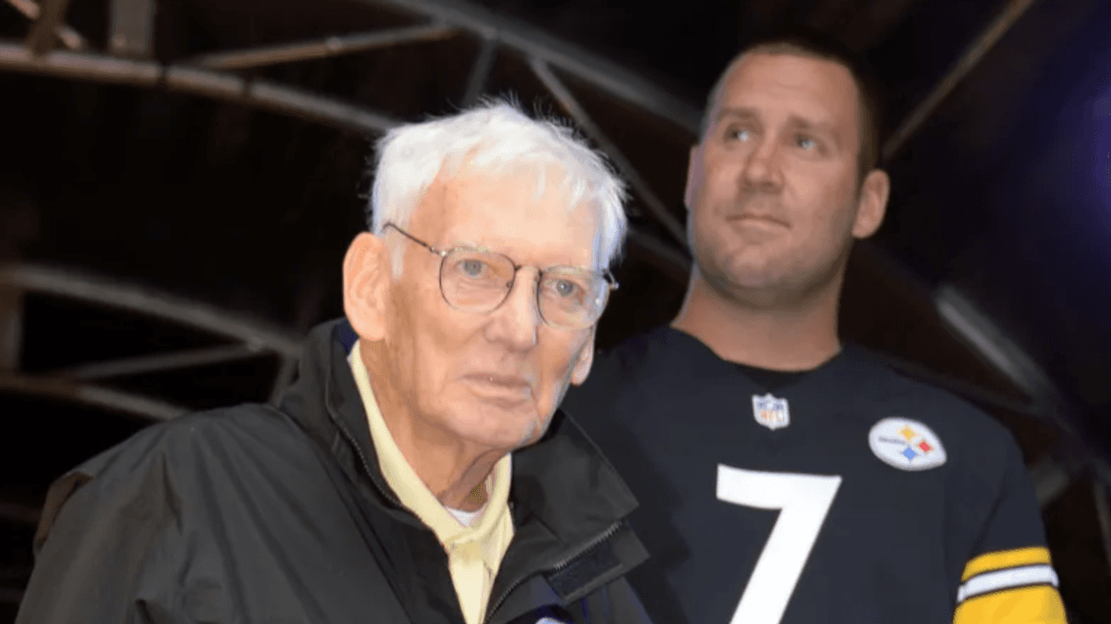 Ben Roethlisberger with Dan Rooney