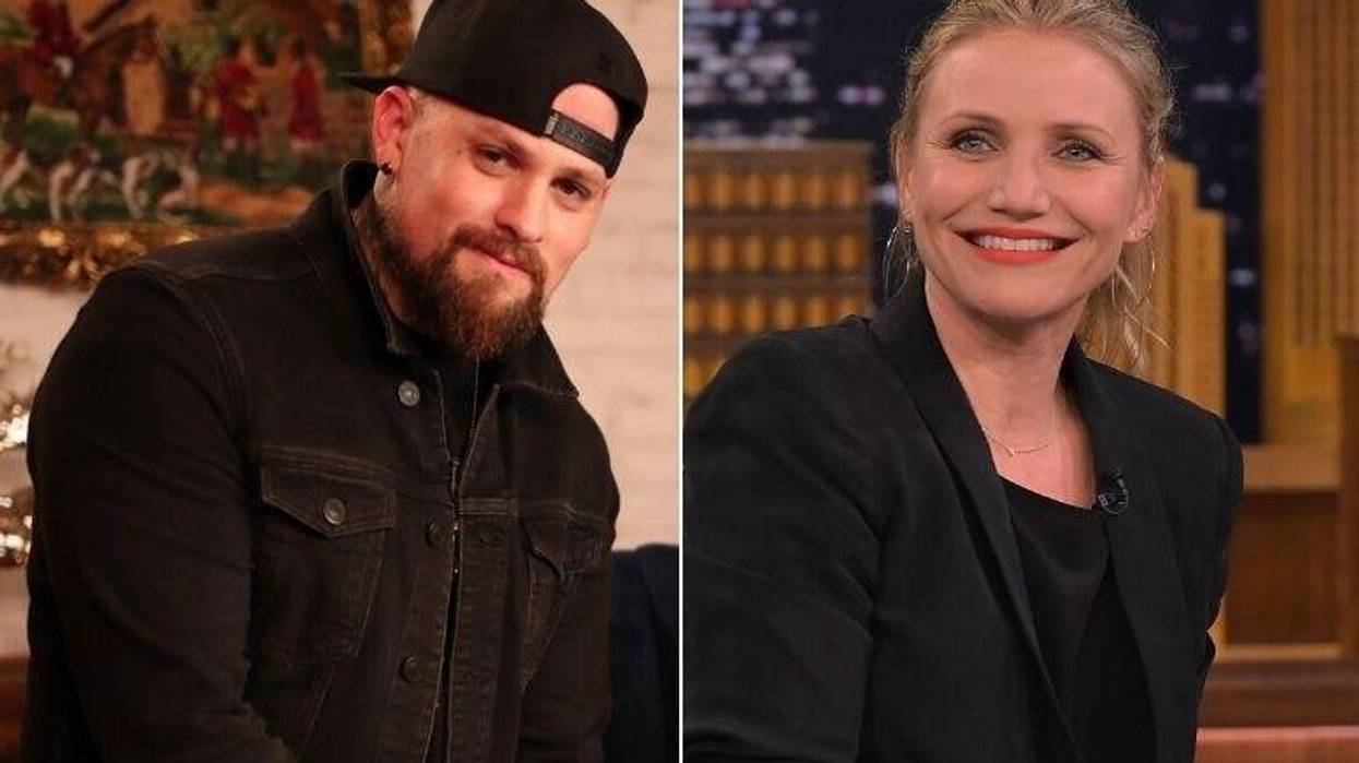 Benji Madden and Cameron Diaz