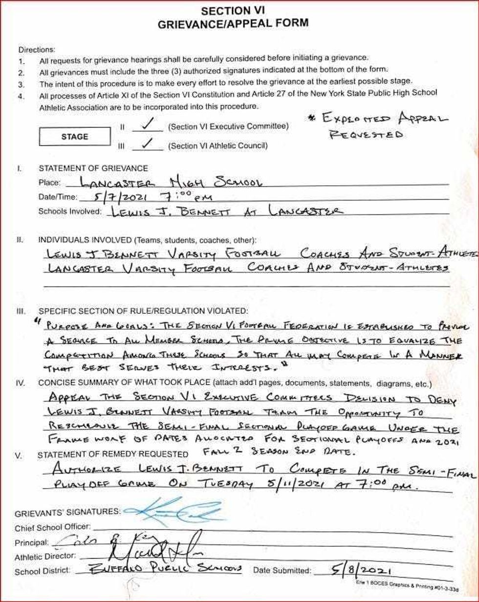 Bennett Petition