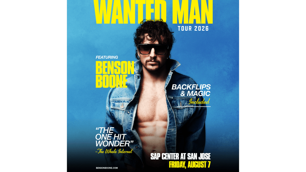 Benson Boone SAP Center 2026