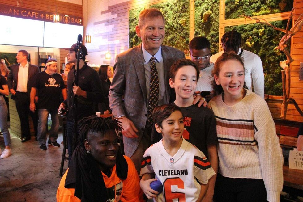 Bernie Kosar and David Njoku