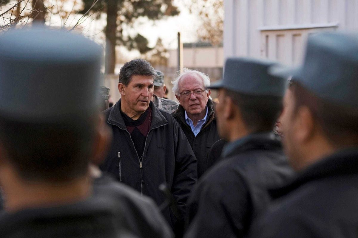 Bernie Sanders and Joe Manchin.