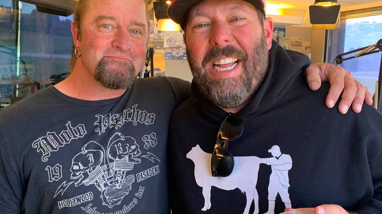 Bert Kreischer and Johnny Dare