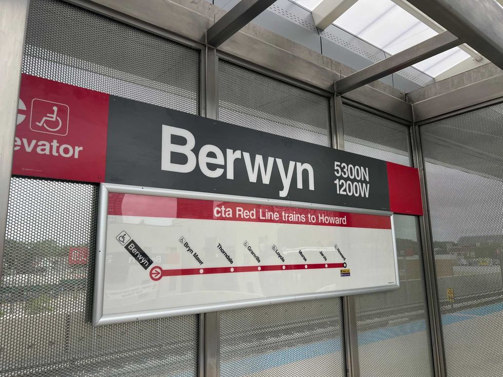 Berwyn is one of four new CTA Red Line stations that opened on the North Side Sunday. The stations are part of Phase One of the $2.1 billion Red and Purple Modernization (RPM) Project that started in 2019.
