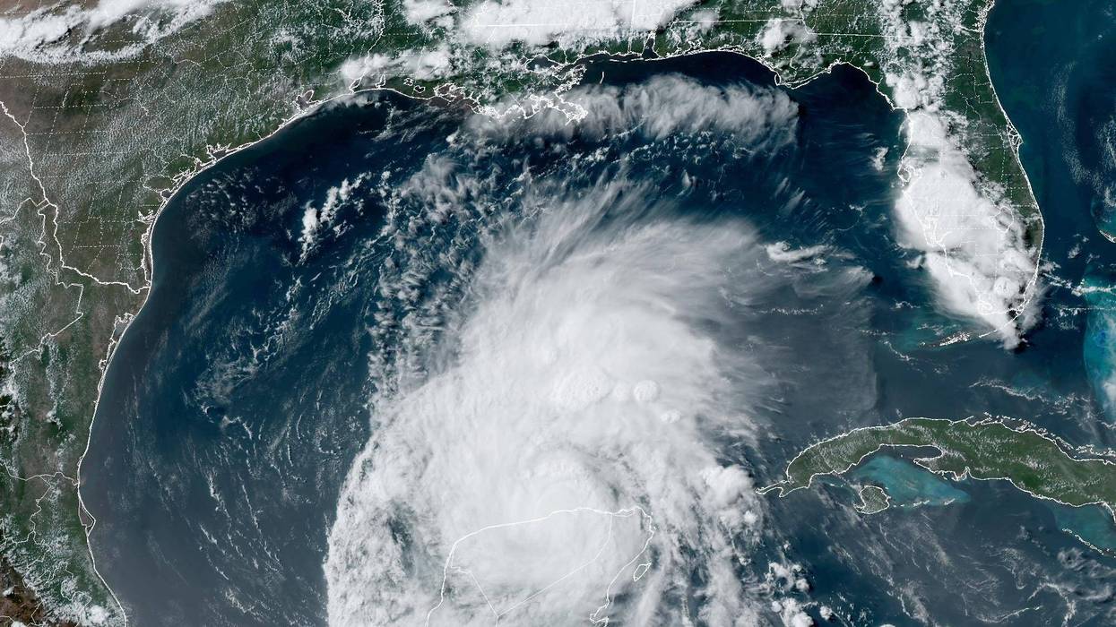 Beryl moving over northern Yucatan coast to Gulf