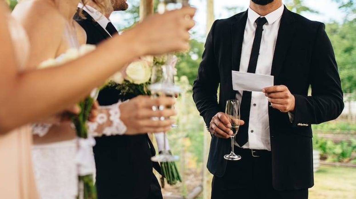 Best Man Speech, Wedding, Wedding Party, Fancy, Drinks, Pavillion