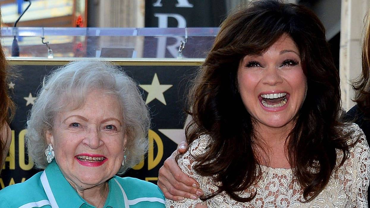 Betty White and Valerie Bertinelli