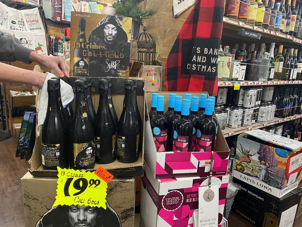 Beverage Plus, a Fortuna liquor store, suffered major damage following a 6.4 magnitude earthquake.