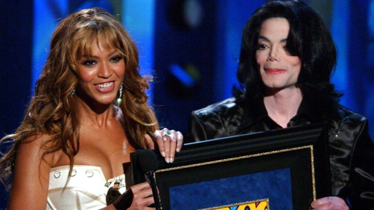 Beyonce and Michael JAckson