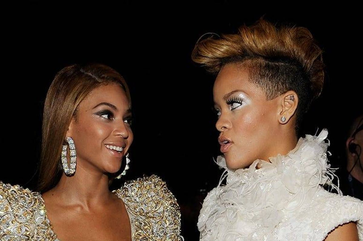 Beyoncé and Rihanna