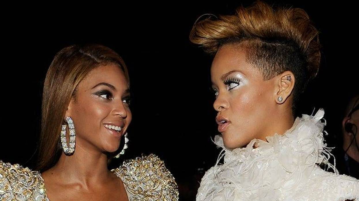 Beyoncé and Rihanna