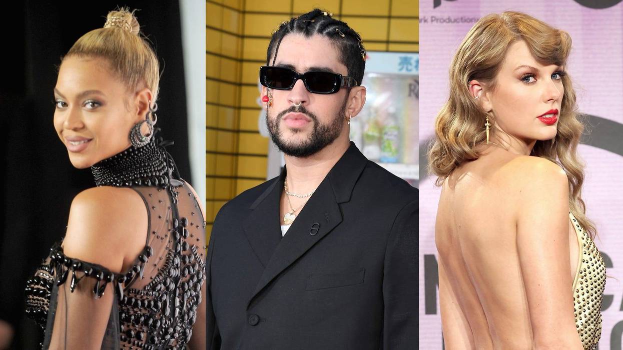 Beyoncé, Bad Bunny and Taylor Swift