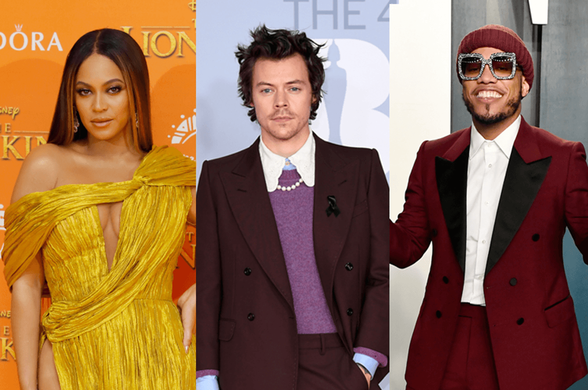 Beyoncé, Harry Styles and Anderson .Paak