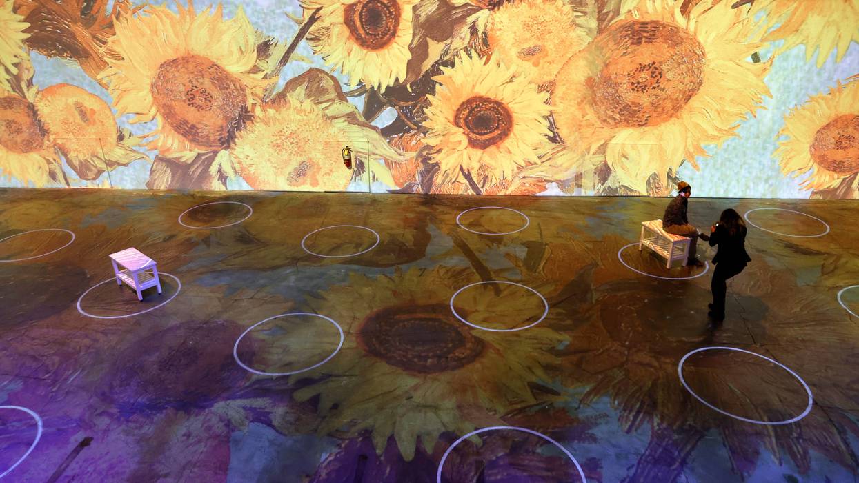 “Beyond Van Gogh: The Immersive Experience,” is a new exhibit at the San Jose McEnery Convention Center’s South Hall and is expected to run till Nov. 14.