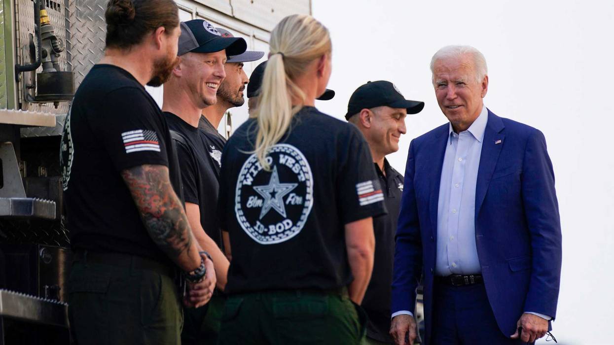 Biden Firefighters