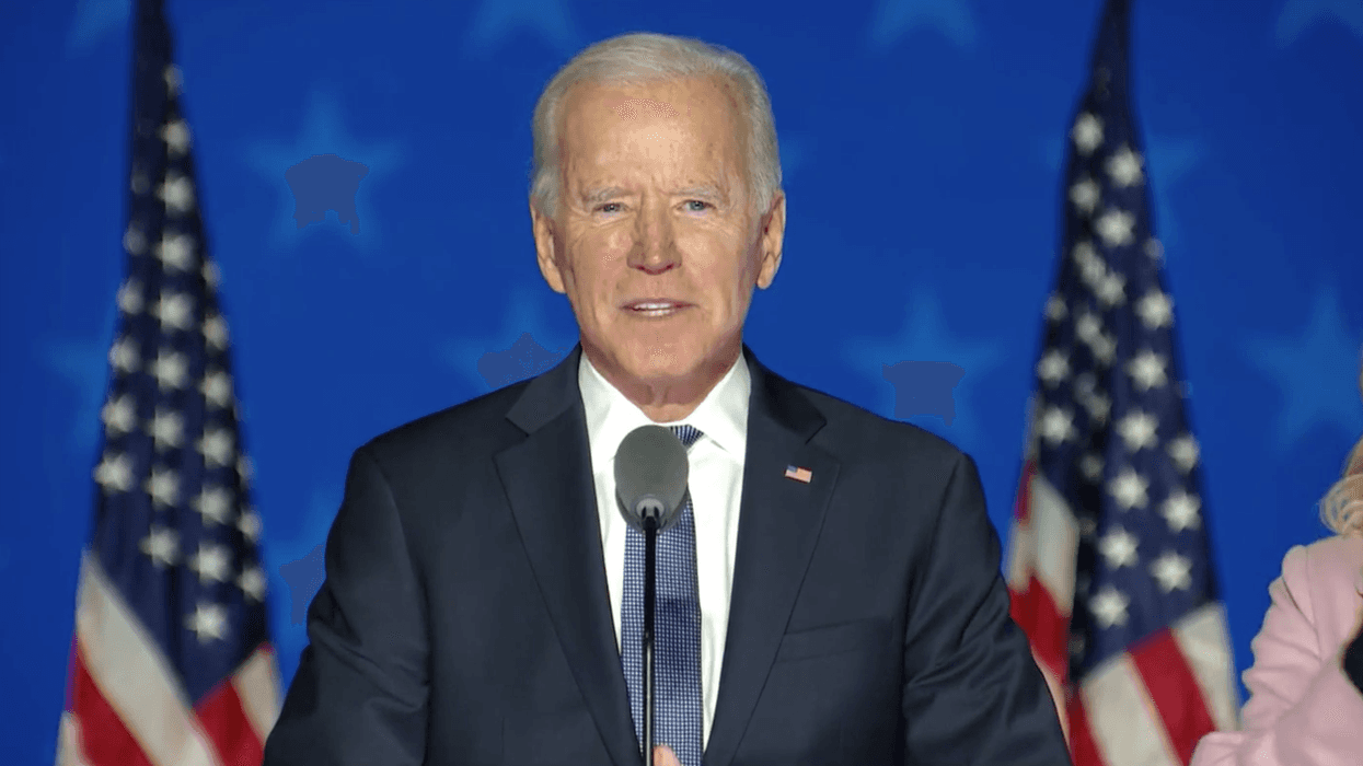 Biden tells supporters to “keep the faith” as presidential race still undecided
