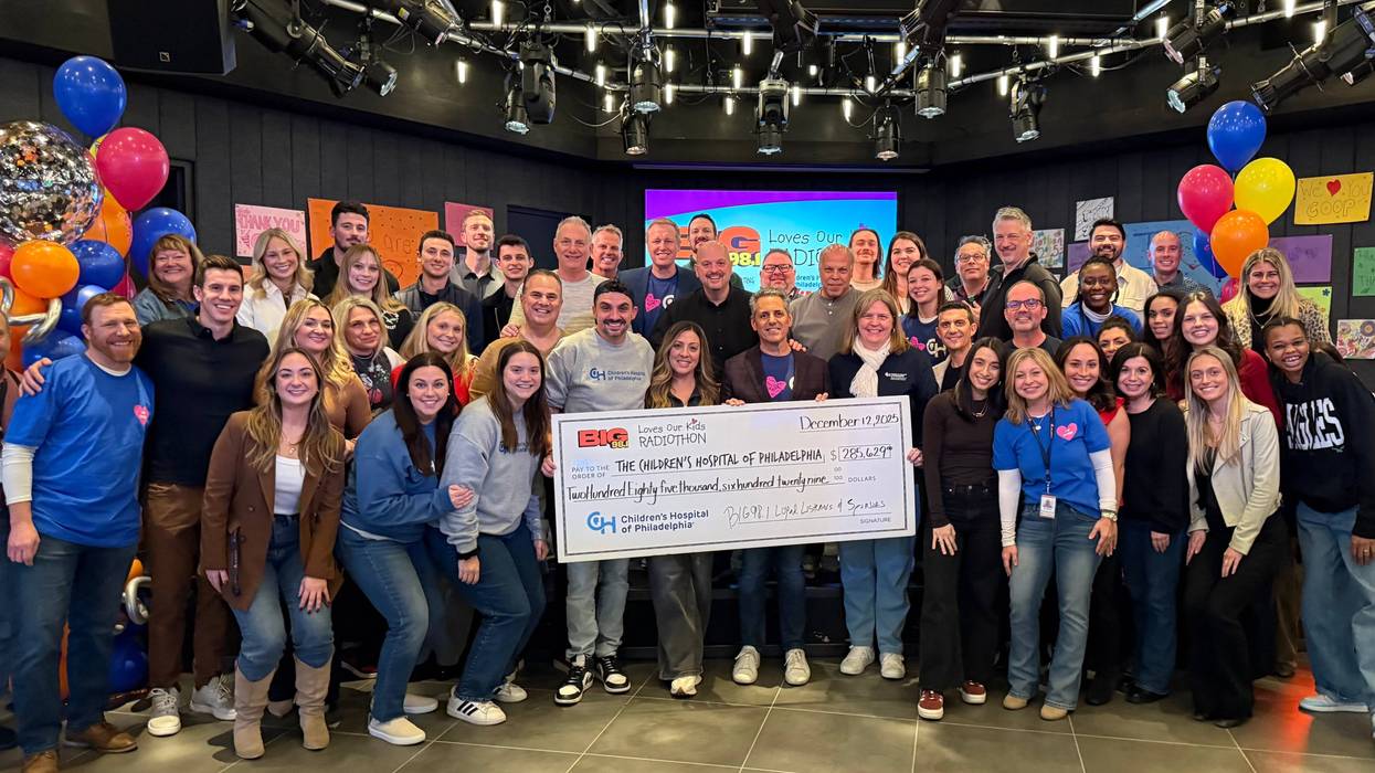 BIG 98.1 Loves Our Kids Radiothon Raises $285,629 AND COUNTING for Children's Hospital of Philadelphia
