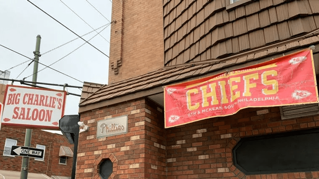Big Charlie's Saloon in South Philadelphia is a haven for Chiefs fans in Eagles country.