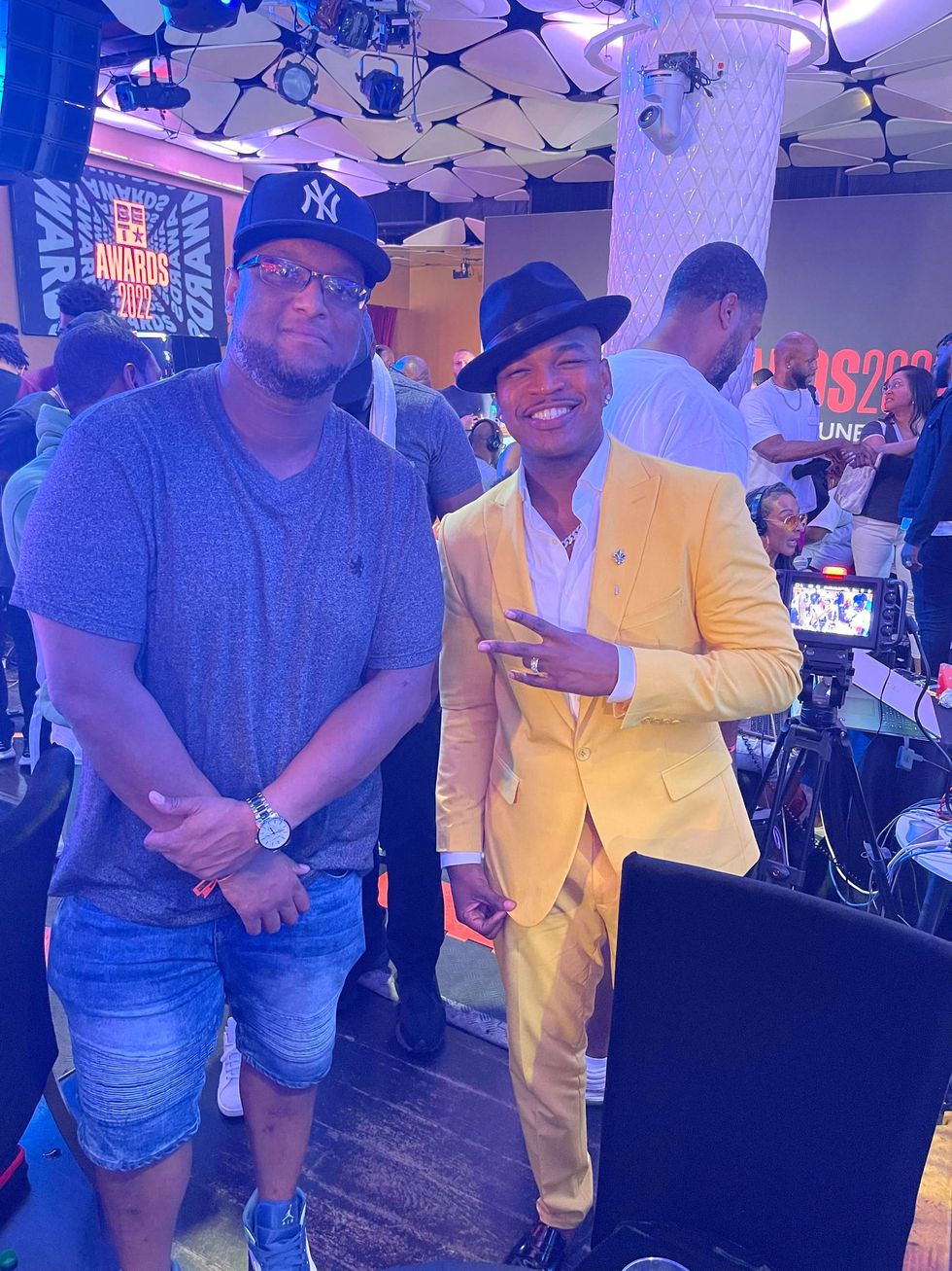 Big Mo and Marky Marc with Ne-Yo
