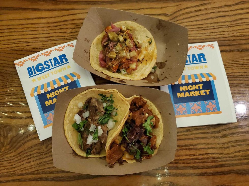 Big Star West Town tacos