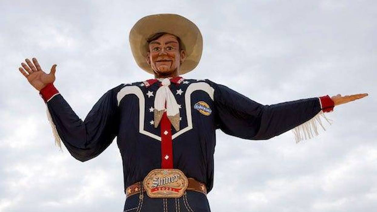 Big Tex at the 2022 State Fair of Texas