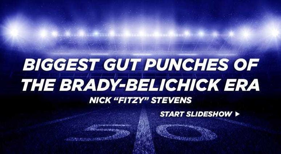 Biggest Gut Punches of the Brady-Belichick era