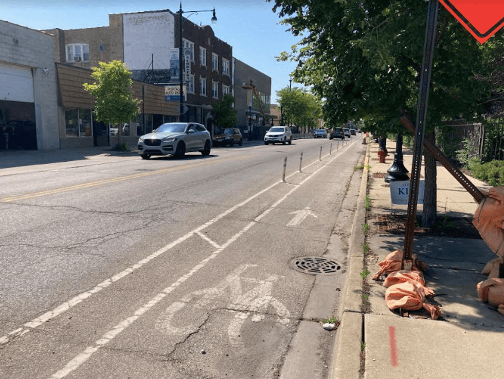 bike lanes
