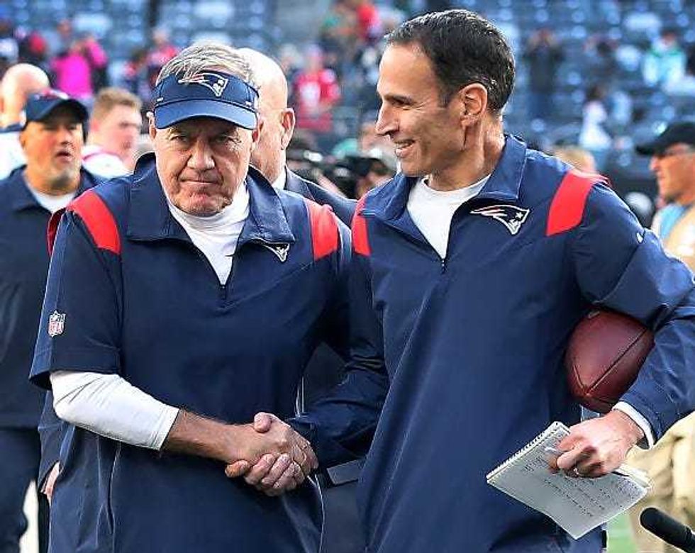 Bill Belichick and Berj Najarian