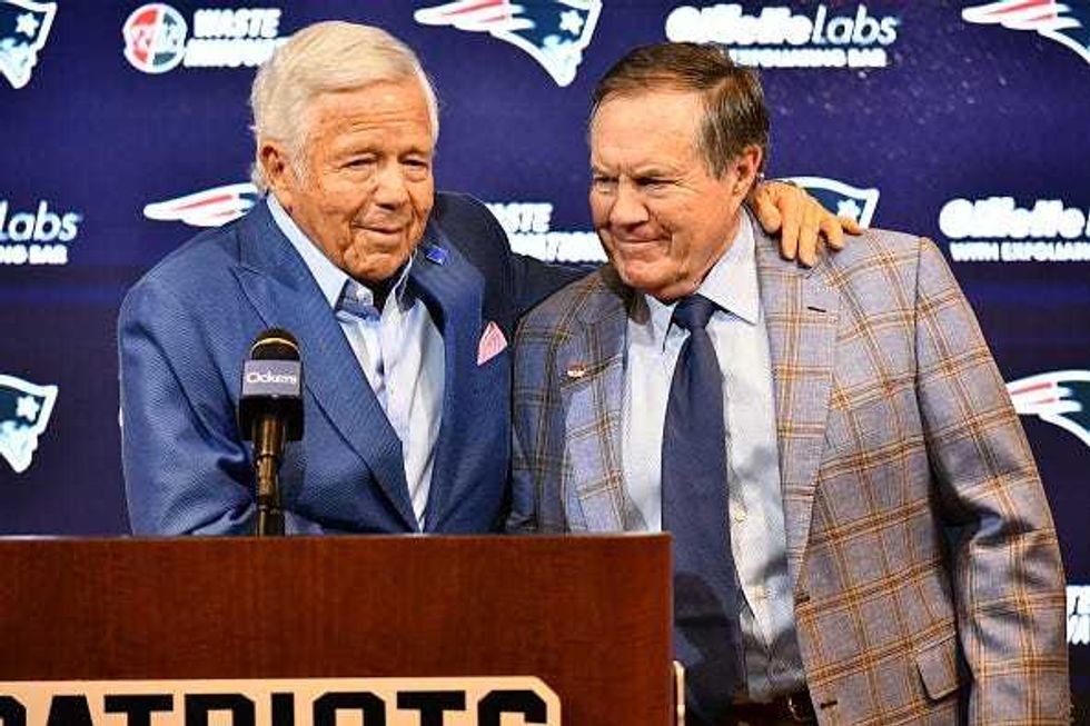 Bill Belichick and Robert Kraft