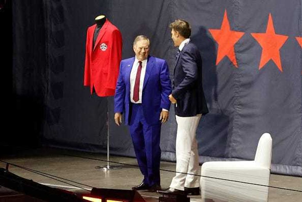 Bill Belichick and Tom Brady