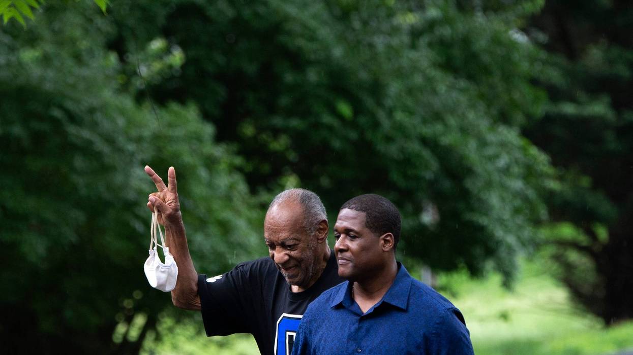 Bill Cosby and Andrew Wyatt in Pennsylvania.
