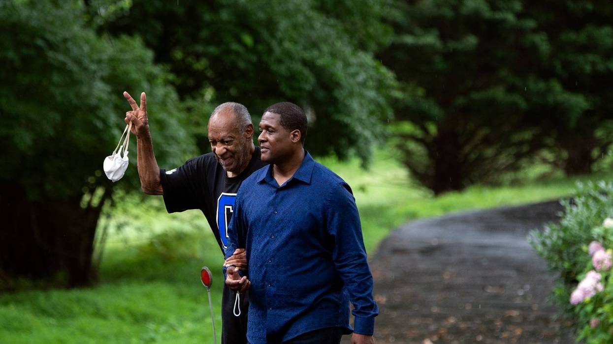 Bill Cosby and spokesperson Andrew Wyatt