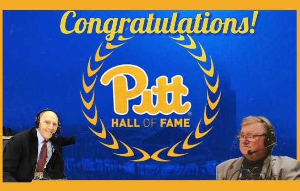 Bill Hillgrove and Dick Groat Hall of Fame still