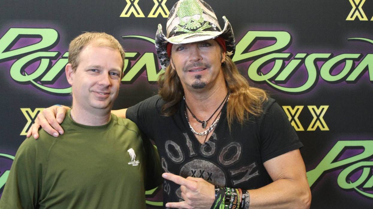 Bill Jones and Brett Michaels
