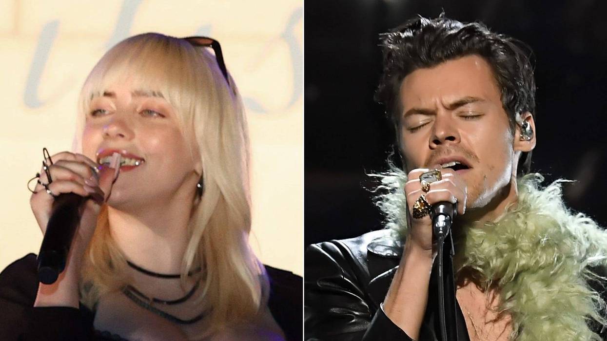 Billie Eilish and Harry Styles