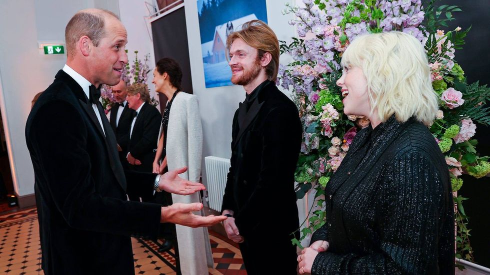 Billie Eilish and Prince William