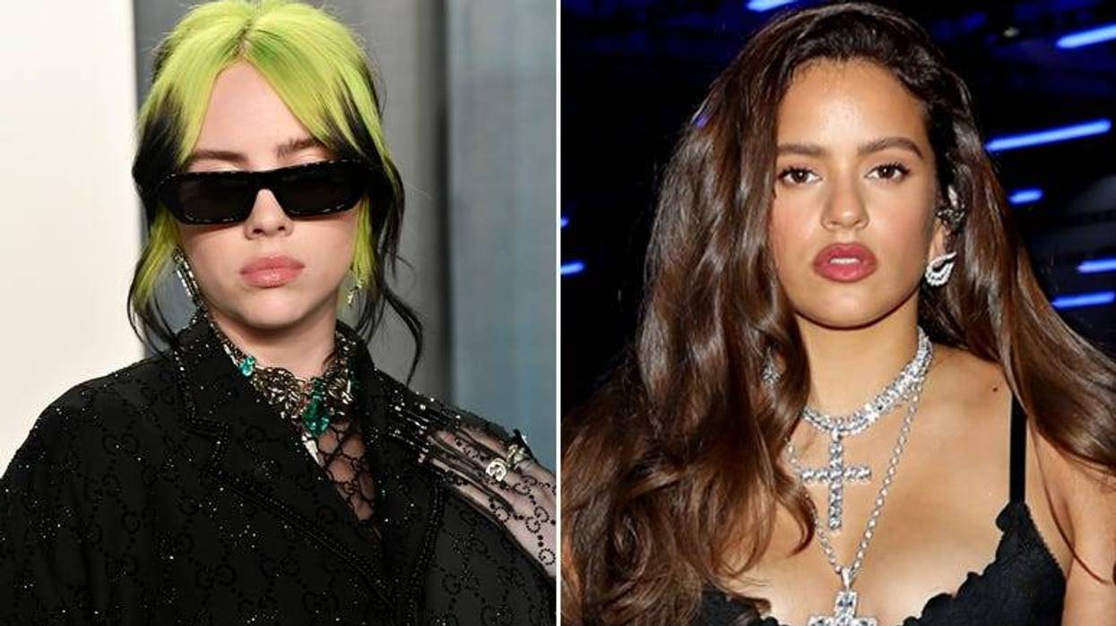 Billie Eilish and ROSALÍA