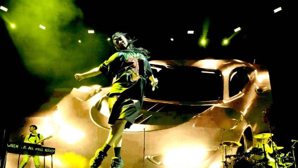 Billie Eilish performs at the 2019 Coachella Festival