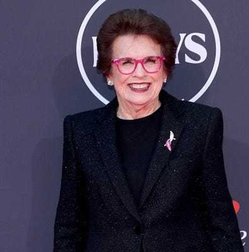 Billie Jean King attends the 2025 ESPY Awards at Dolby Theatre on July 16, 2025 in Hollywood, California.