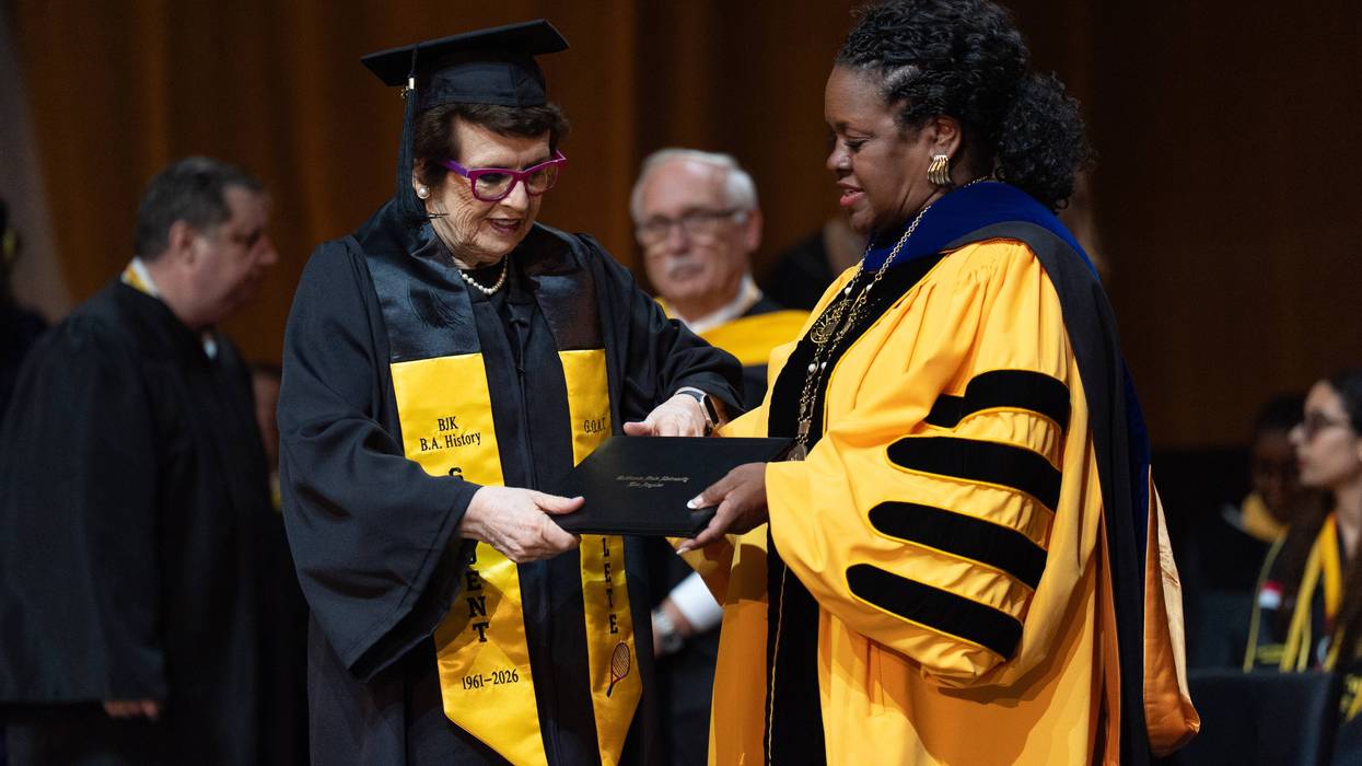 Billie Jean King Graduates 9