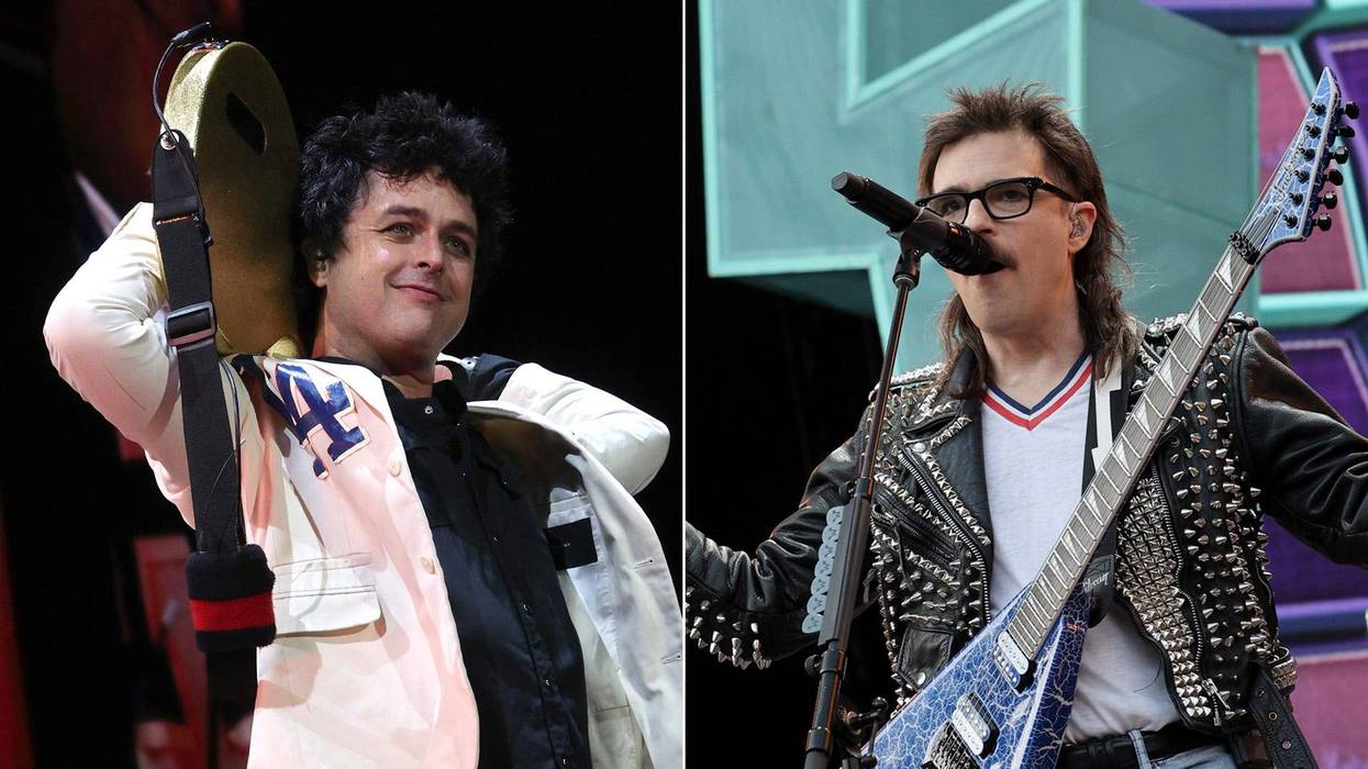 Billie Joe Armstrong and Rivers Cuomo