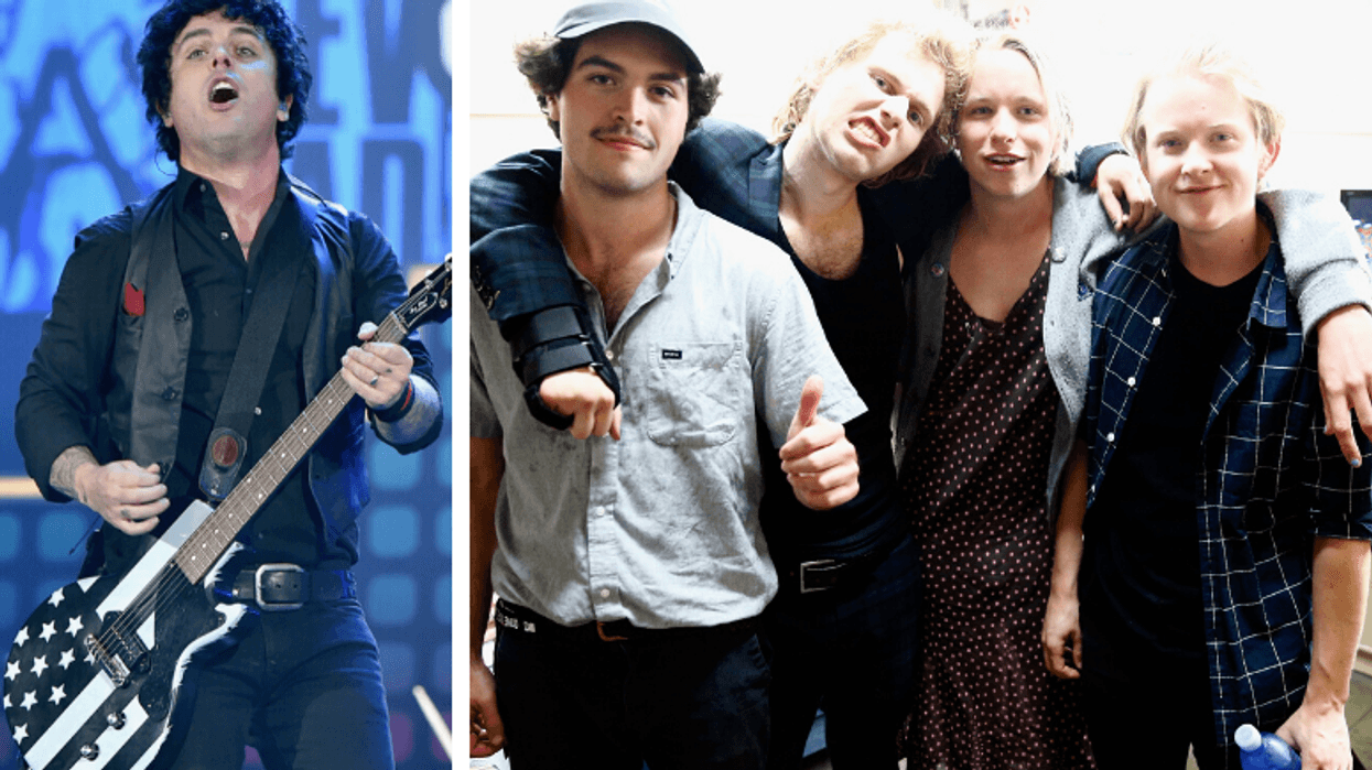 Billie Joe Armstrong and SWMRS