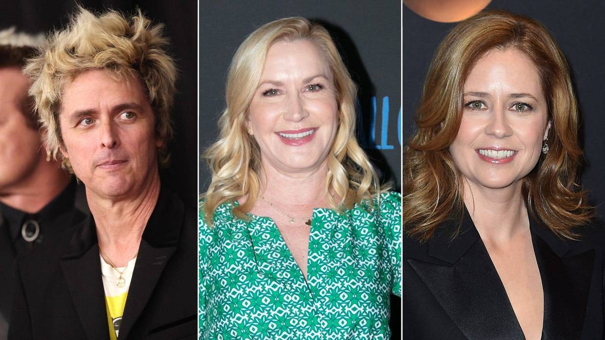 Billie Joe Armstrong, Angela Kinsey, Jenna Fischer