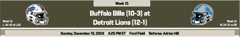 Bills at Lions