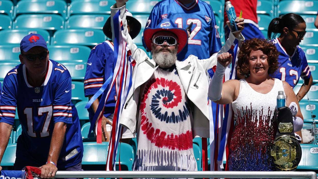 Bills fans in Miami