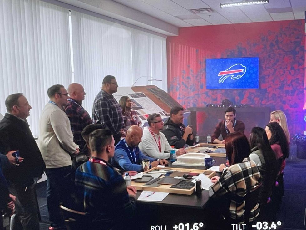Bills fictional meeting in new Hallmark movie