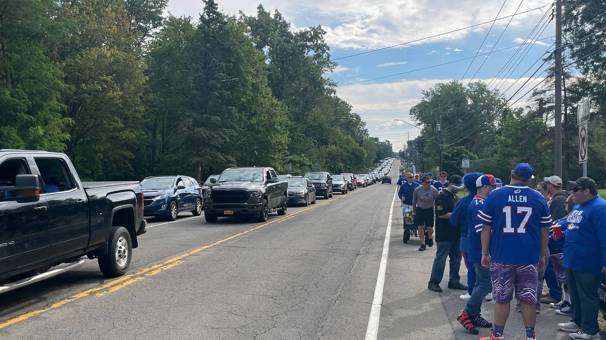 Bills game day traffic