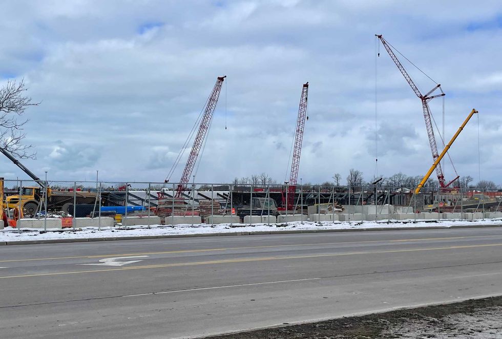 Bills stadium construction