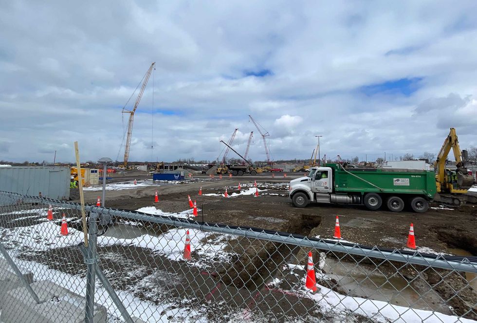 Bills stadium construction