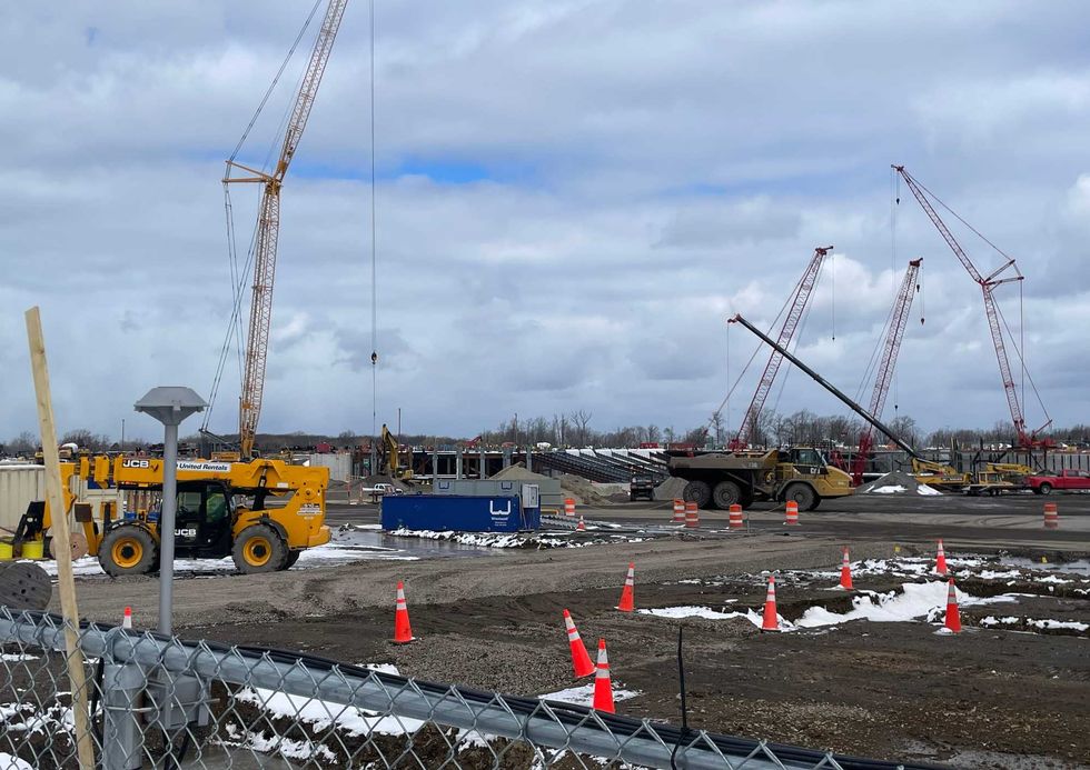 Bills stadium construction